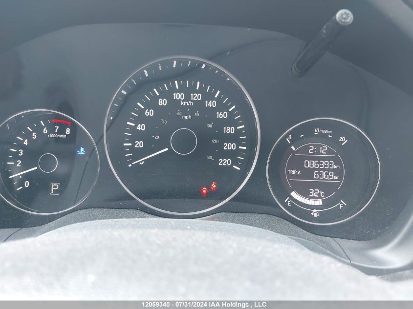 2017 Honda Hr-V VIN: 3CZRU6H32HM108443 Lot: 12059340