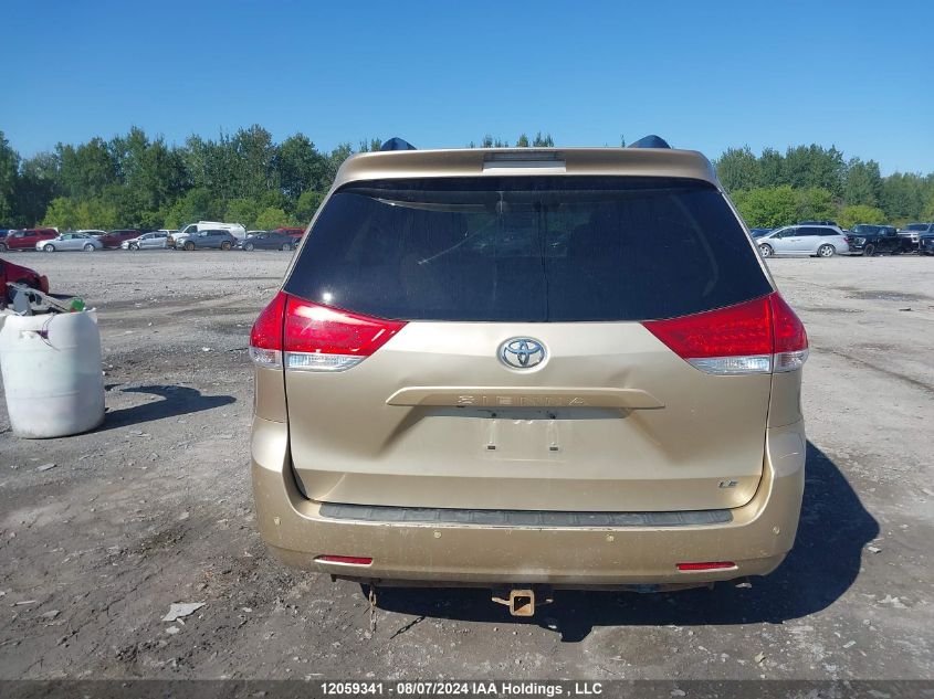 5TDKK3DC0BS076858 2011 Toyota Sienna