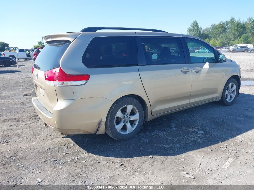 5TDKK3DC0BS076858 2011 Toyota Sienna