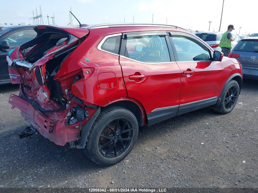 2018 Nissan Qashqai VIN: JN1BJ1CR0JW260101 Lot: 12059342