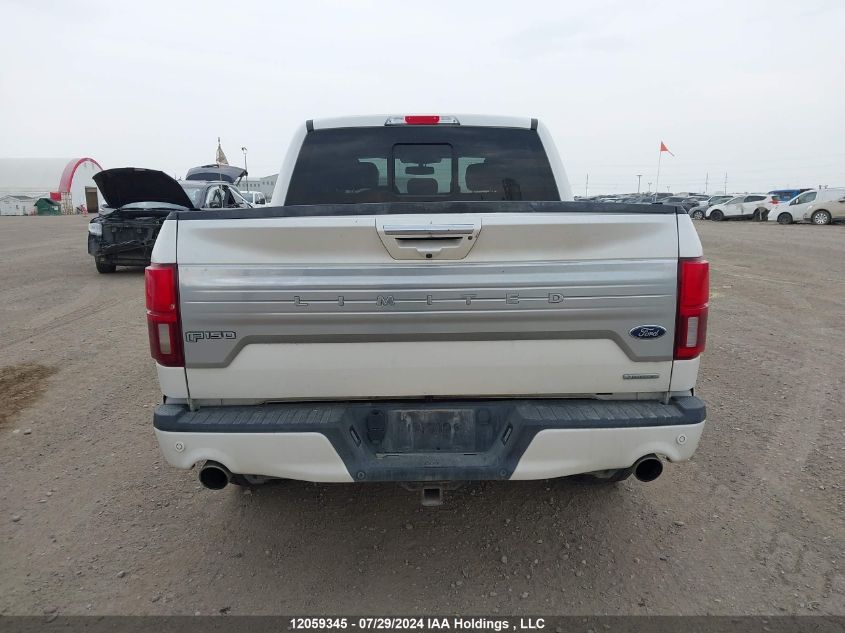 2019 Ford F150 Supercrew VIN: 1FTEW1EG8KFB54018 Lot: 12059345