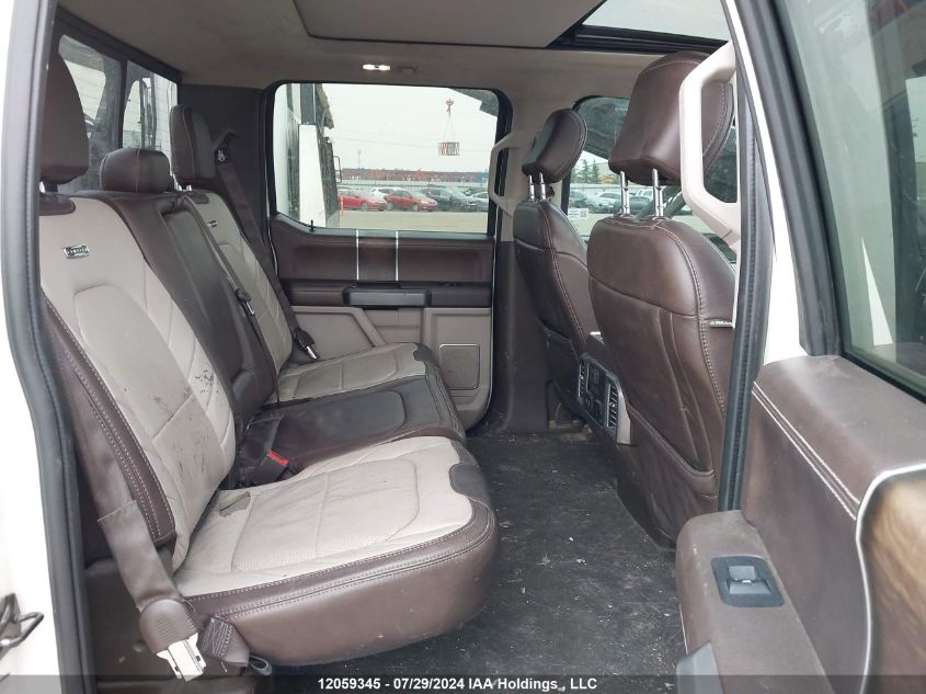 2019 Ford F150 Supercrew VIN: 1FTEW1EG8KFB54018 Lot: 12059345