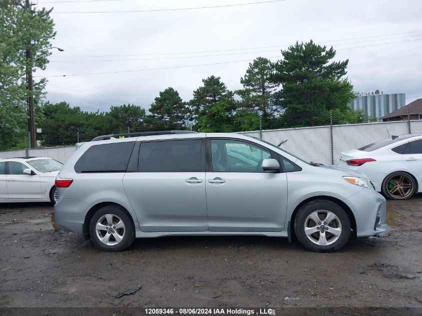 2019 Toyota Sienna Le 8-Passenger VIN: 5TDKZ3DC5KS009684 Lot: 12059346