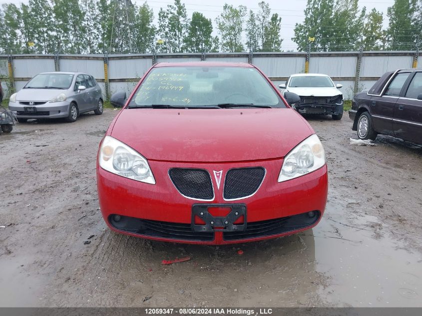2006 Pontiac G6 VIN: 1G2ZH158064196449 Lot: 12059347
