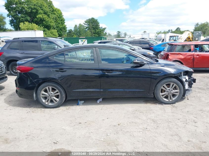 2017 Hyundai Elantra Gl VIN: KMHD84LF6HU380642 Lot: 12059348