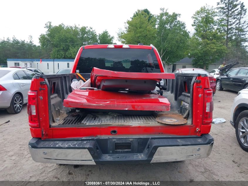 2022 Ford F150 Supercrew VIN: 1FTEW1EP4NKE07606 Lot: 12059361
