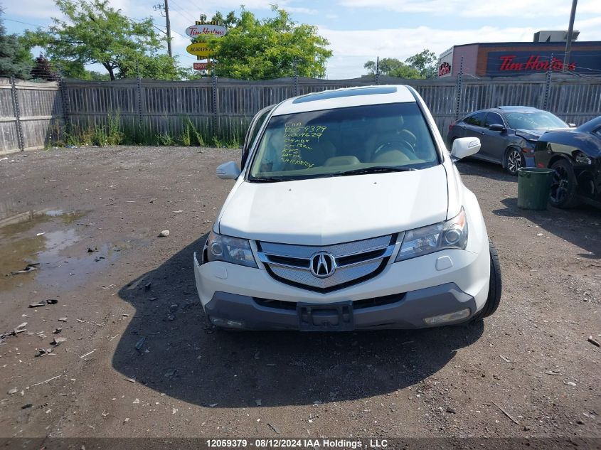 2009 Acura Mdx Technology Package VIN: 2HNYD28629H004629 Lot: 12059379