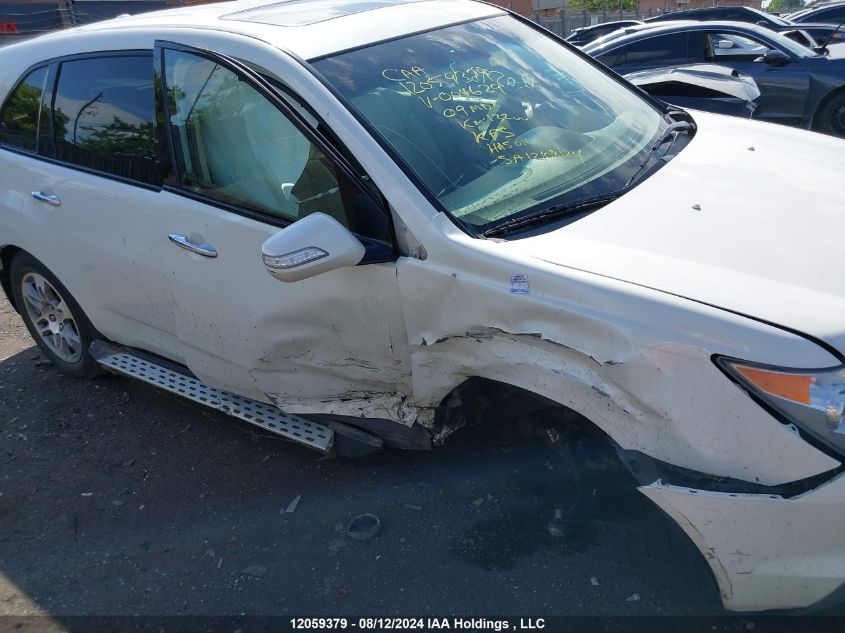 2009 Acura Mdx Technology Package VIN: 2HNYD28629H004629 Lot: 12059379