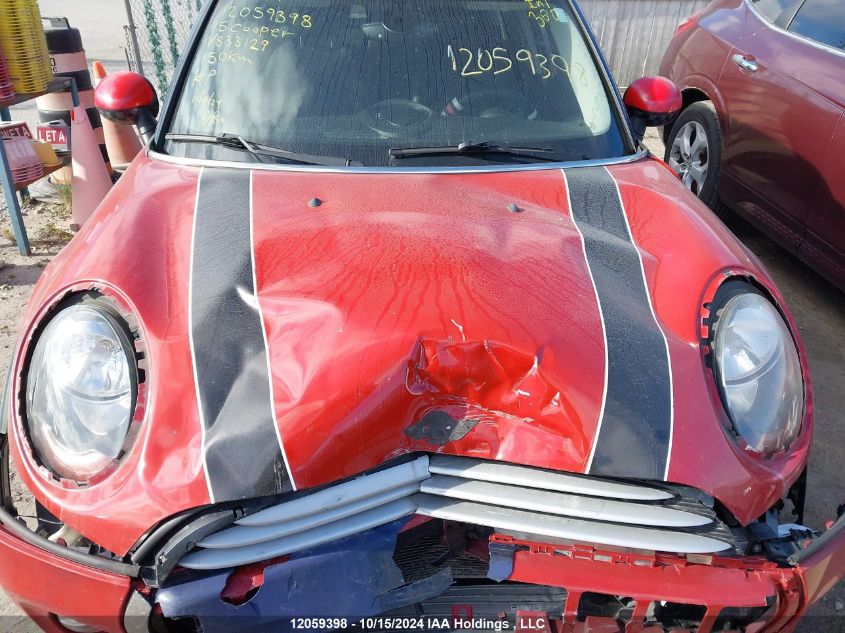 2015 Mini Cooper Hardtop 5 Door VIN: WMWXS5C53FT833129 Lot: 12059398