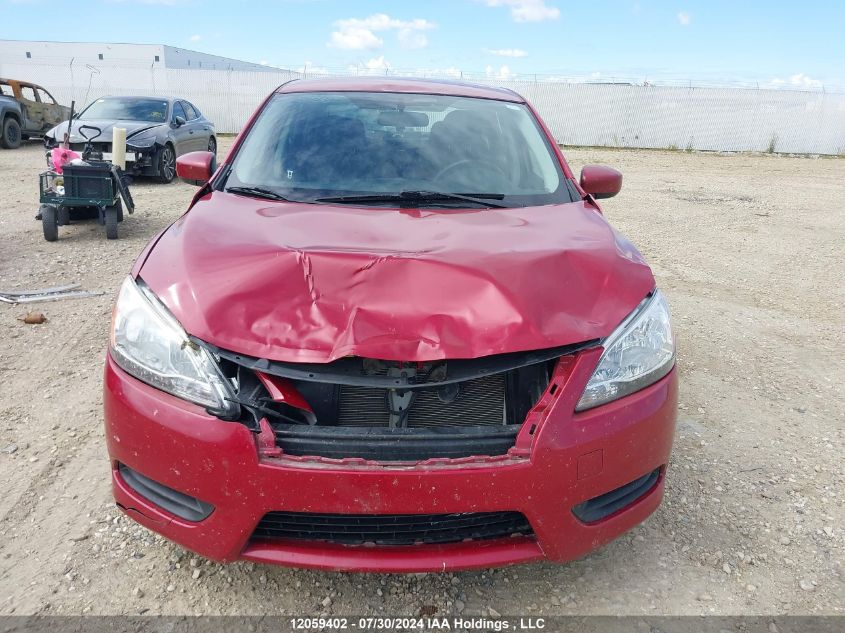 2014 Nissan Sentra VIN: 3N1AB7AP0EL674875 Lot: 12059402