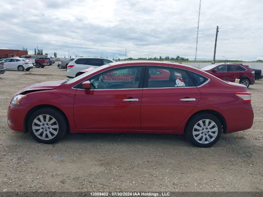 2014 Nissan Sentra VIN: 3N1AB7AP0EL674875 Lot: 12059402