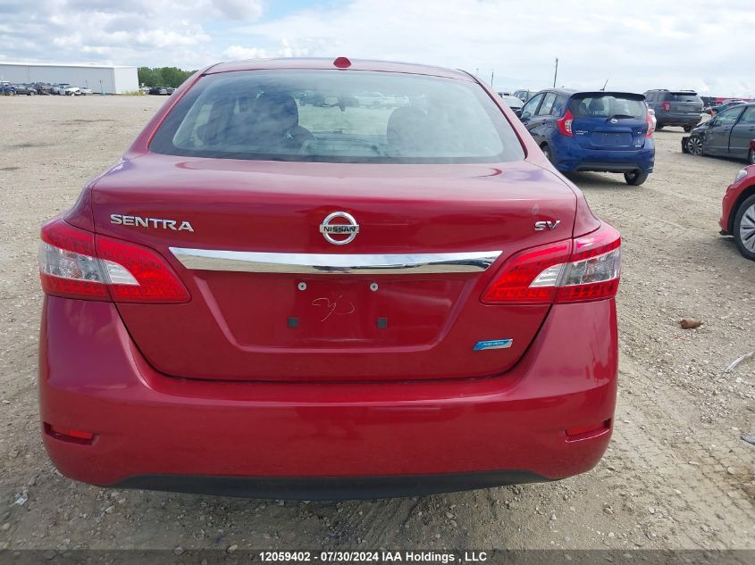 2014 Nissan Sentra VIN: 3N1AB7AP0EL674875 Lot: 12059402