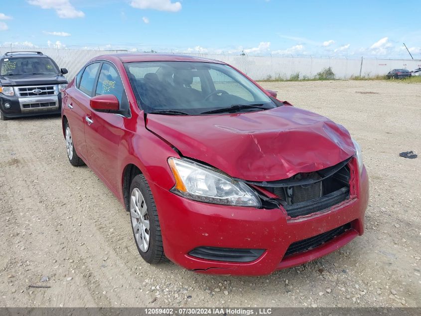 2014 Nissan Sentra VIN: 3N1AB7AP0EL674875 Lot: 12059402