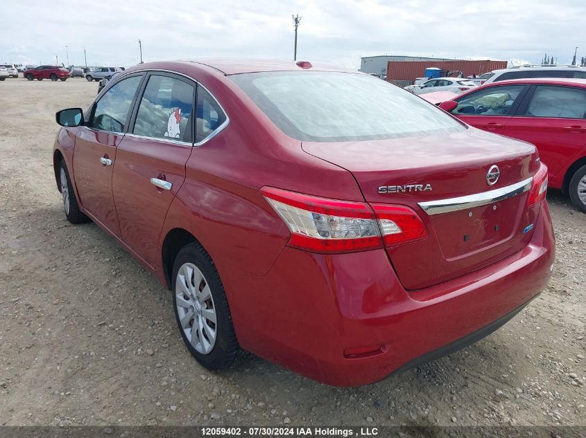 2014 Nissan Sentra VIN: 3N1AB7AP0EL674875 Lot: 12059402