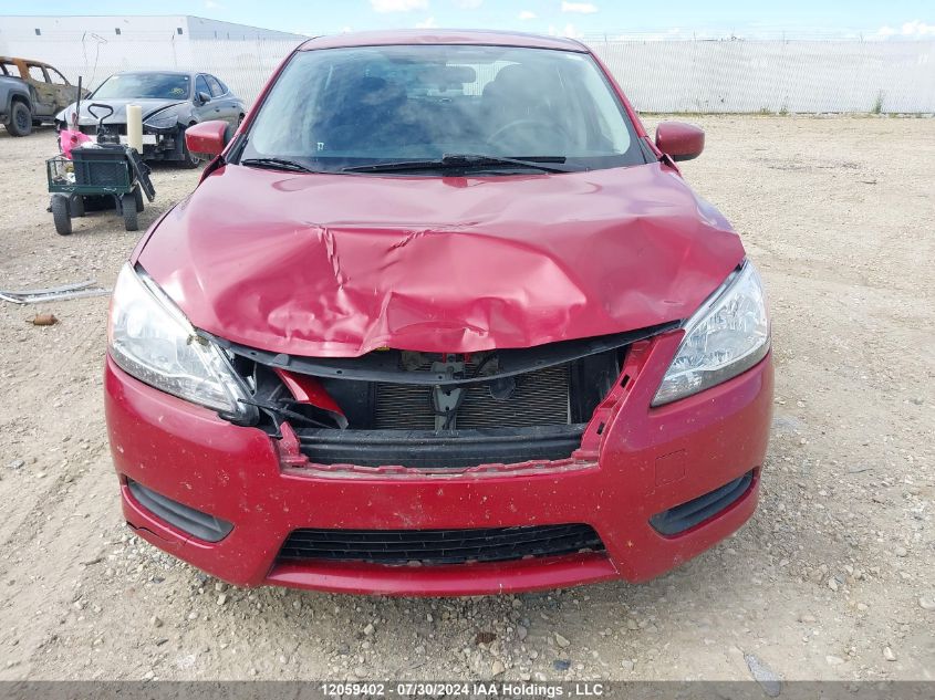 2014 Nissan Sentra VIN: 3N1AB7AP0EL674875 Lot: 12059402