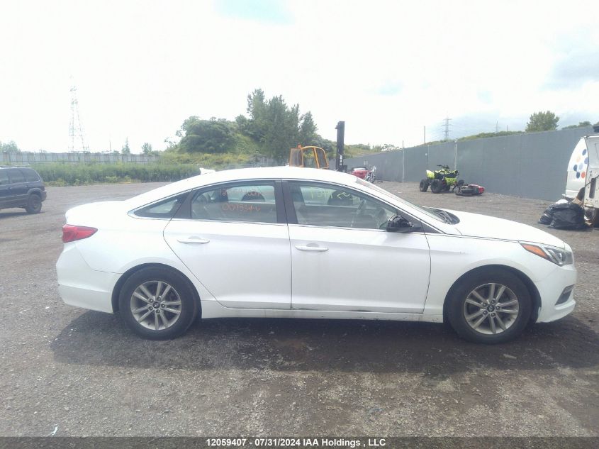 2015 Hyundai Sonata Gl VIN: 5NPE24AF6FH009534 Lot: 12059407