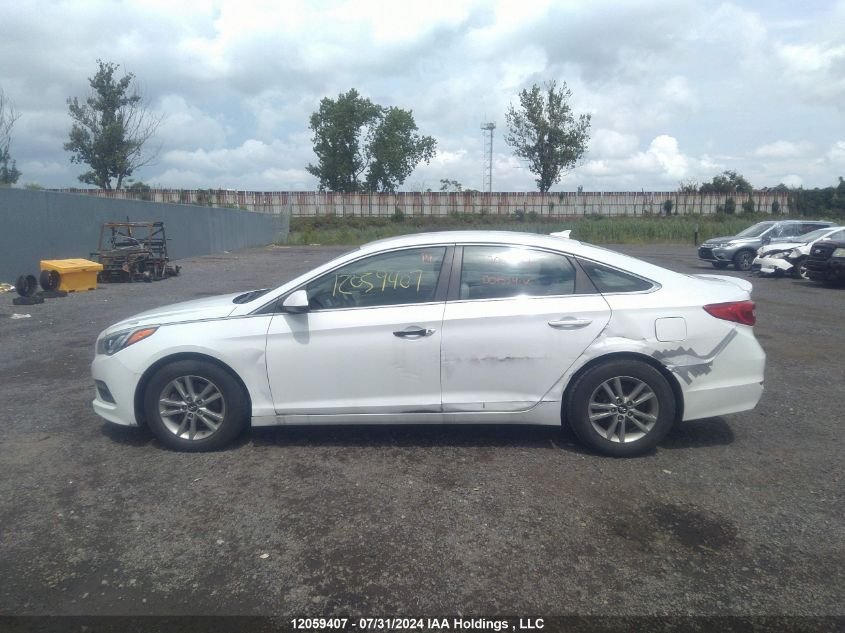 2015 Hyundai Sonata Gl VIN: 5NPE24AF6FH009534 Lot: 12059407