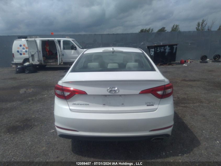 2015 Hyundai Sonata Gl VIN: 5NPE24AF6FH009534 Lot: 12059407