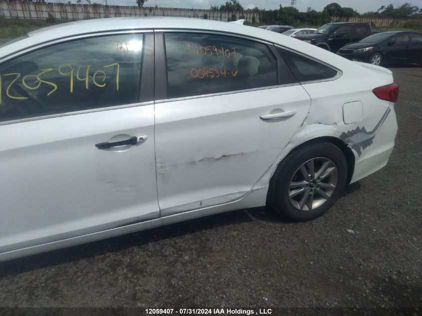 2015 Hyundai Sonata Gl VIN: 5NPE24AF6FH009534 Lot: 12059407