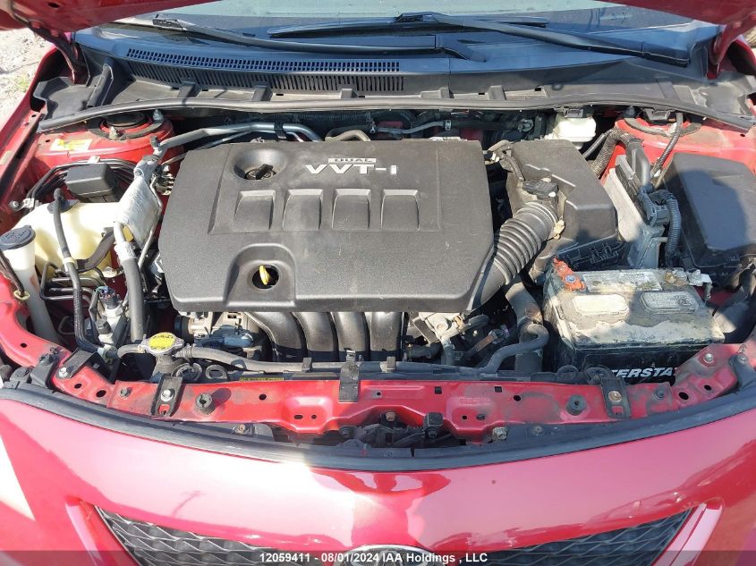 2010 Toyota Corolla Ce VIN: 2T1BU4EE2AC320680 Lot: 12059411