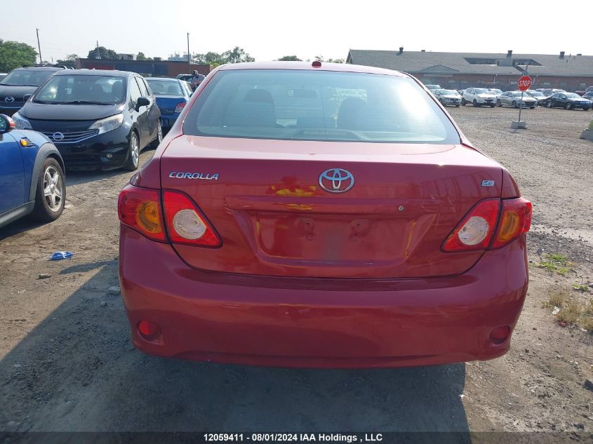 2010 Toyota Corolla Ce VIN: 2T1BU4EE2AC320680 Lot: 12059411