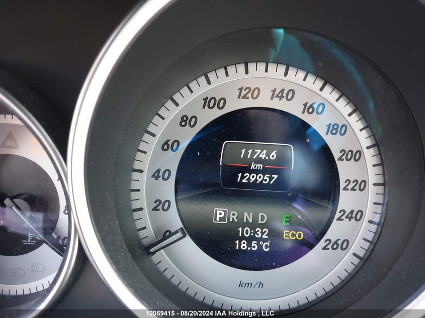 2014 Mercedes-Benz C-Class VIN: WDDGJ8JB3EG302820 Lot: 12059415