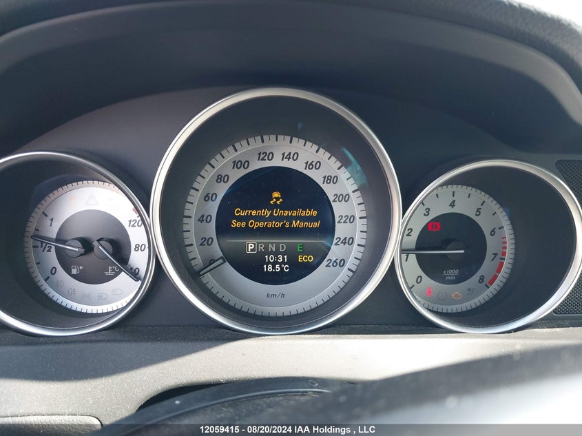 2014 Mercedes-Benz C-Class VIN: WDDGJ8JB3EG302820 Lot: 12059415