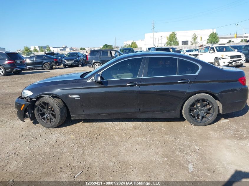 2012 BMW 5 Series VIN: WBAXH5C58CDW04207 Lot: 12059421