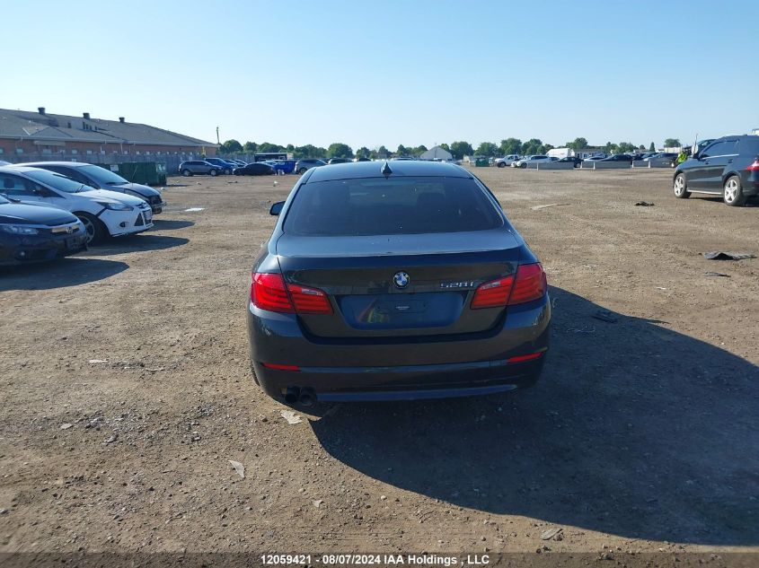 2012 BMW 5 Series VIN: WBAXH5C58CDW04207 Lot: 12059421