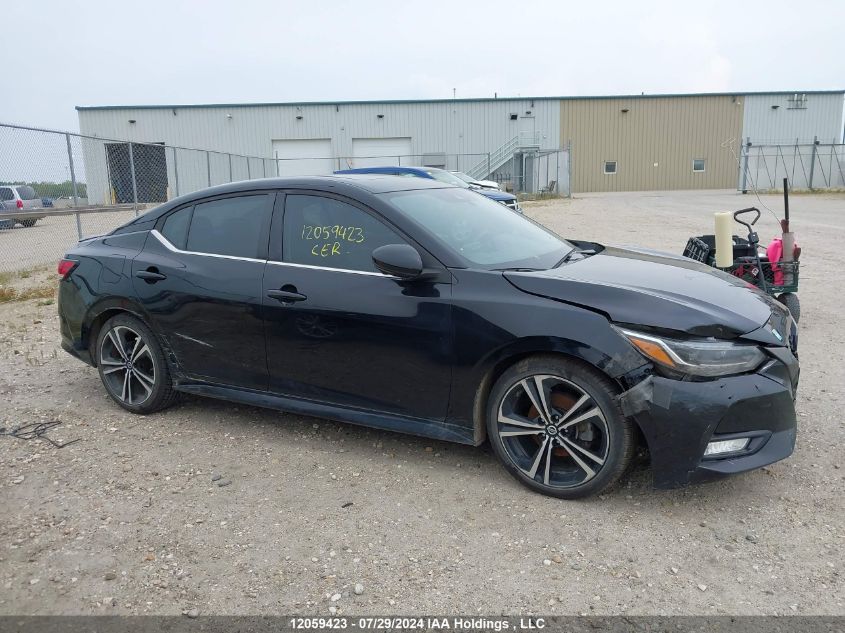 2020 Nissan Sentra Sr VIN: 3N1AB8DV3LY214724 Lot: 12059423