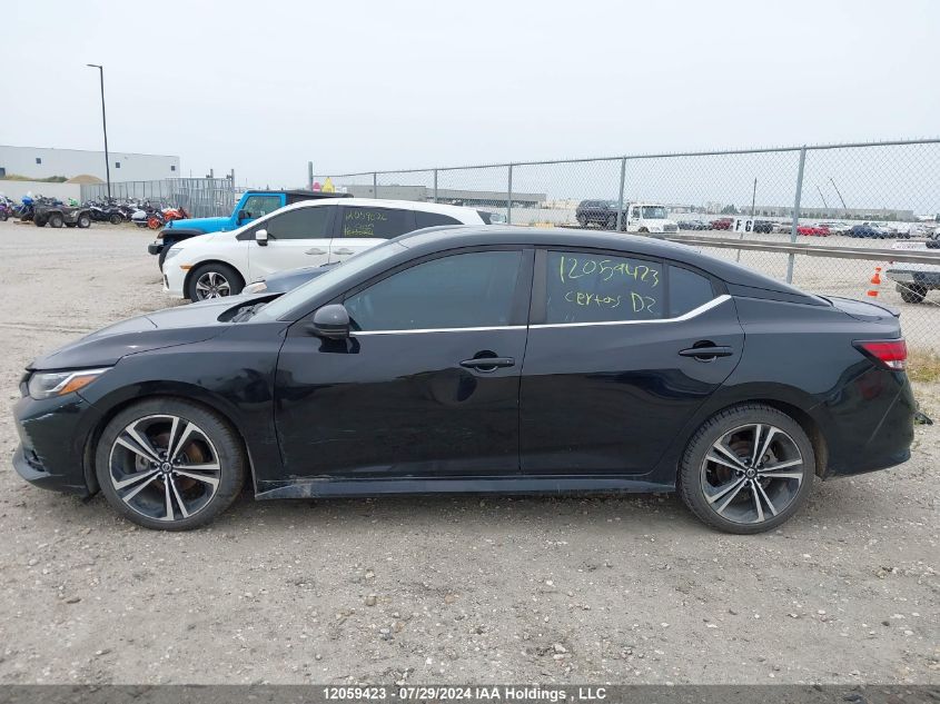 2020 Nissan Sentra Sr VIN: 3N1AB8DV3LY214724 Lot: 12059423