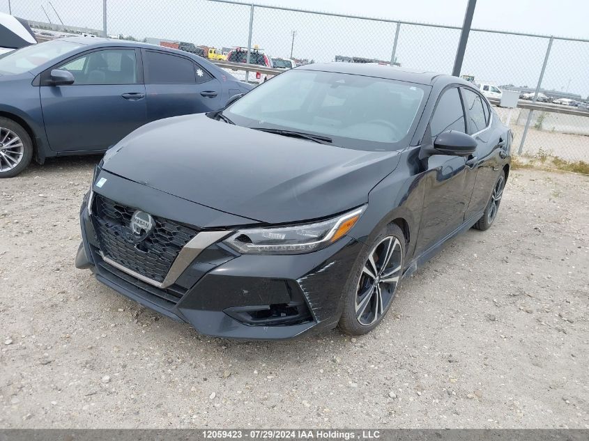 2020 Nissan Sentra Sr VIN: 3N1AB8DV3LY214724 Lot: 12059423