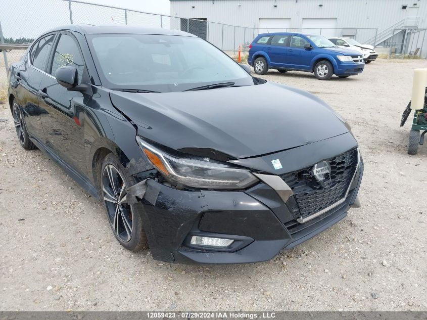 2020 Nissan Sentra Sr VIN: 3N1AB8DV3LY214724 Lot: 12059423