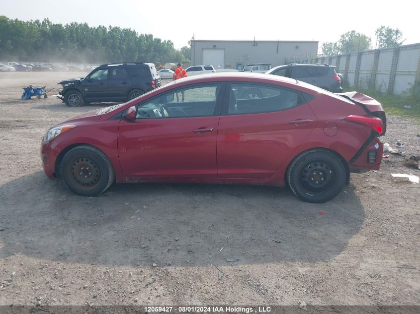 2011 Hyundai Elantra Gl VIN: 5NPDH4AE7BH059273 Lot: 12059427