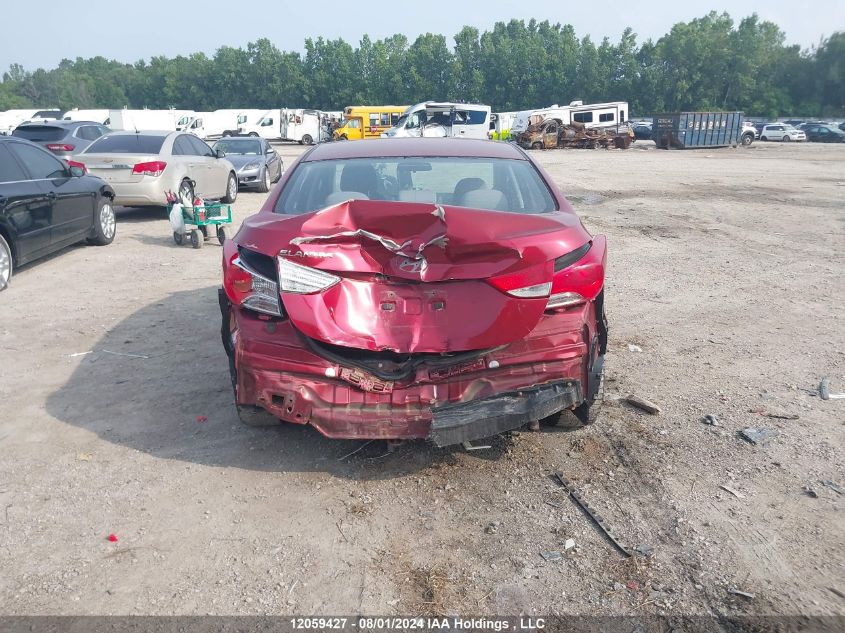 2011 Hyundai Elantra Gl VIN: 5NPDH4AE7BH059273 Lot: 12059427