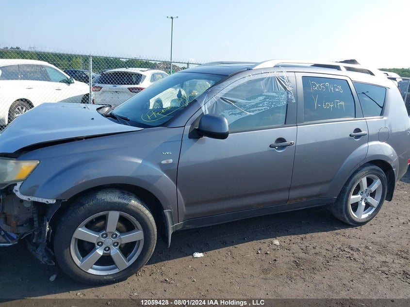 2008 Mitsubishi Outlander VIN: JA4MT41X88Z604179 Lot: 12059428