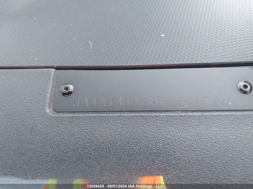 2008 Mitsubishi Outlander VIN: JA4MT41X88Z604179 Lot: 12059428