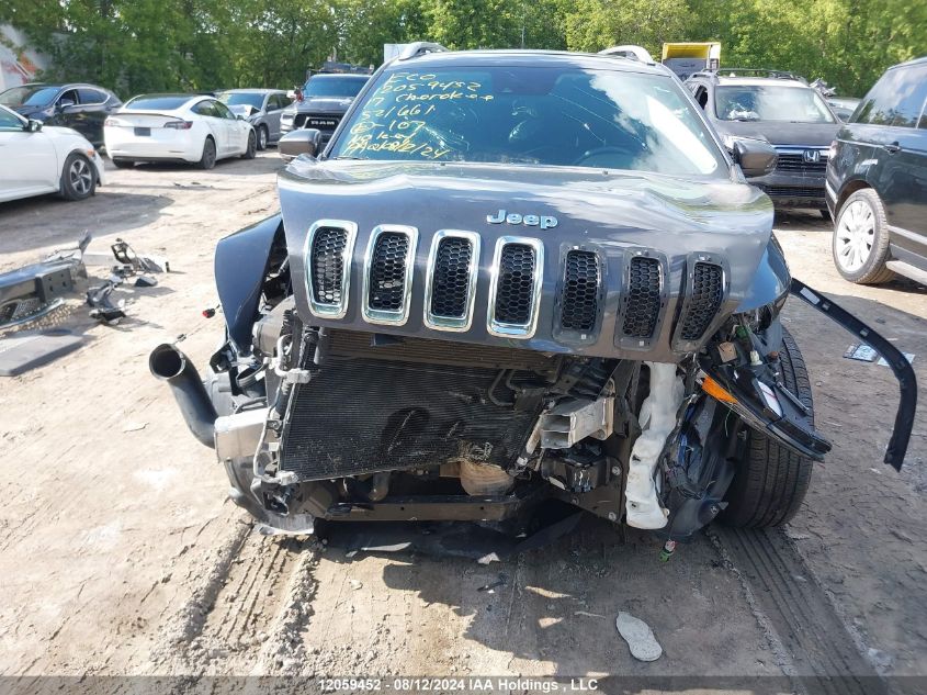 1C4PJMDS7HW521661 2017 Jeep Cherokee Limited