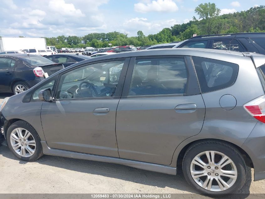 2011 Honda Fit VIN: JHMGE8G70BC800038 Lot: 12059483