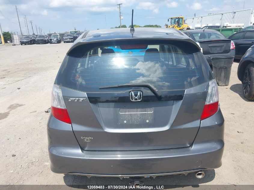 2011 Honda Fit VIN: JHMGE8G70BC800038 Lot: 12059483