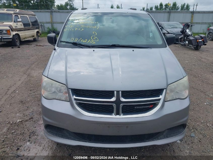 2014 Dodge Caravan VIN: 2C4RDGBG7ER308021 Lot: 12059496
