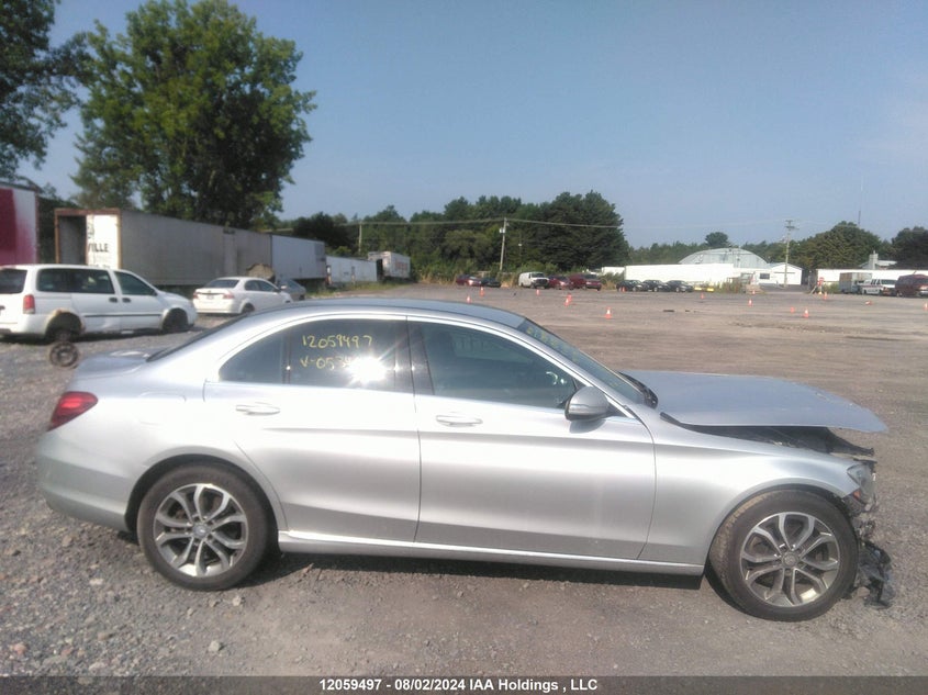 2015 Mercedes-Benz C-Class VIN: 55SWF4KB0FU053496 Lot: 12059497