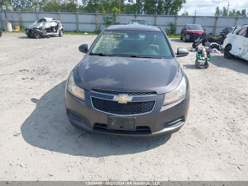 2011 Chevrolet Cruze VIN: 1G1PA5SH2B7210582 Lot: 12059499