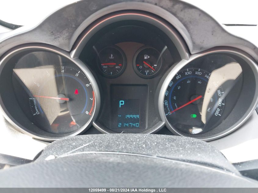 2011 Chevrolet Cruze VIN: 1G1PA5SH2B7210582 Lot: 12059499