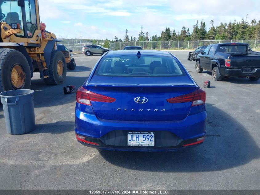 2020 Hyundai Elantra Sel/Value/Limited VIN: KMHD84LF7LU920976 Lot: 12059517