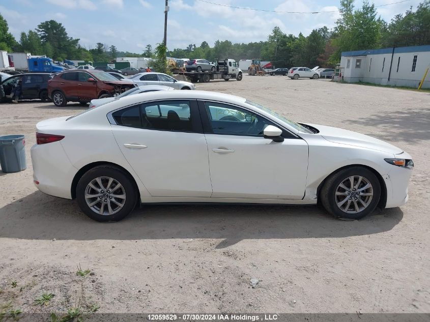 2019 Mazda Mazda3 VIN: JM1BPBCM2K1121981 Lot: 12059529