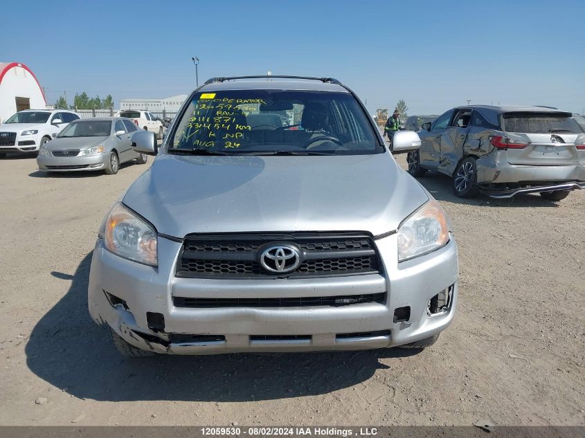 2011 Toyota Rav4 VIN: 2T3BF4DV1BW111871 Lot: 12059530