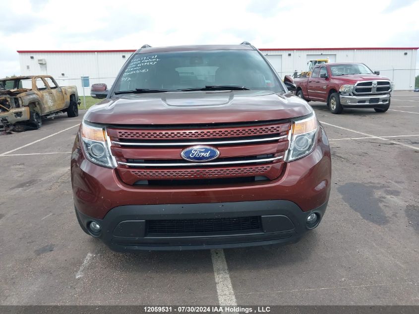 2015 Ford Explorer Limited VIN: 1FM5K8F88FGB99483 Lot: 12059531