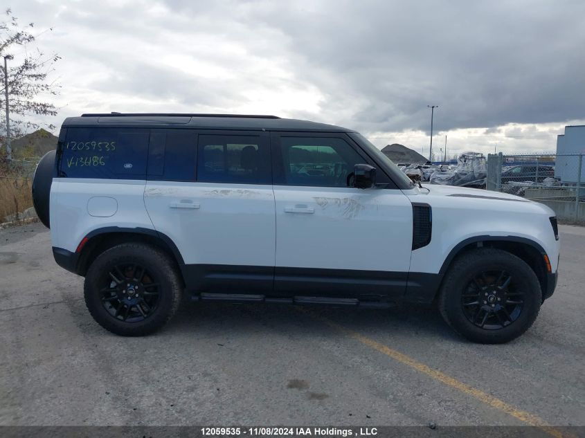 2023 Land Rover Defender 110 VIN: SALEJ7EX4P2136186 Lot: 12059535