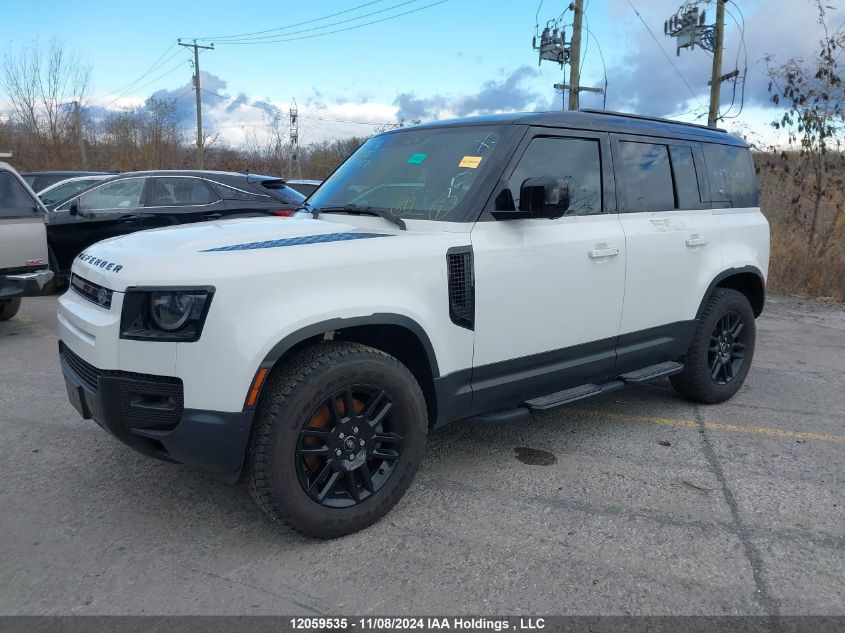 2023 Land Rover Defender 110 VIN: SALEJ7EX4P2136186 Lot: 12059535